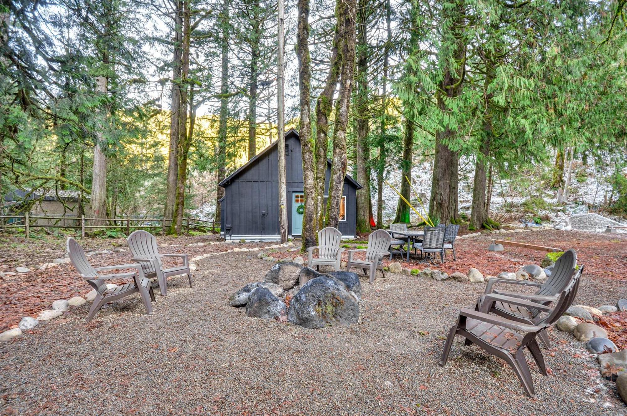 Villa Hike, Ski And Explore Rhododendron Forest Retreat! Exterior foto